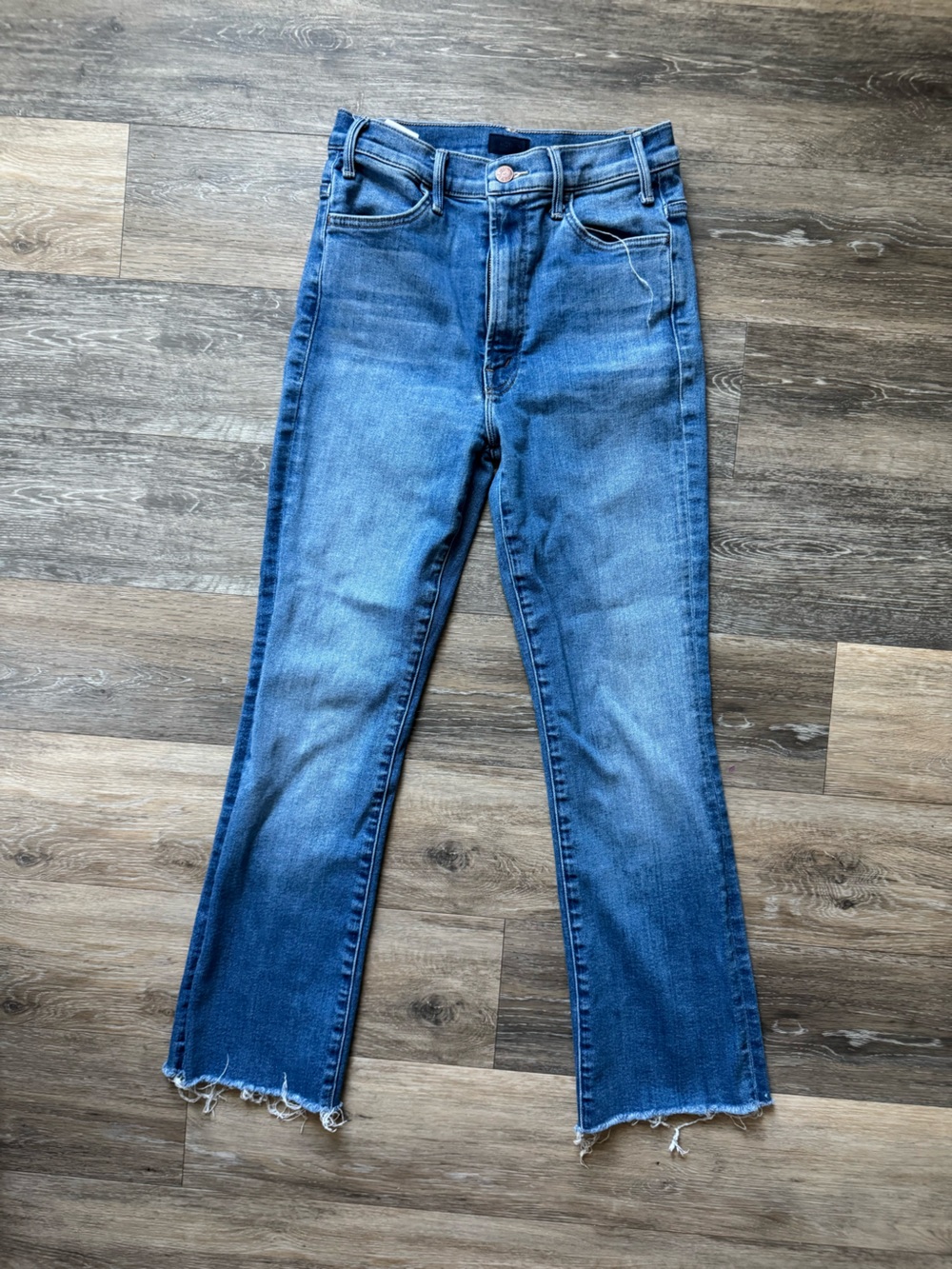 MOTHER the hustler ankle fray sz 27